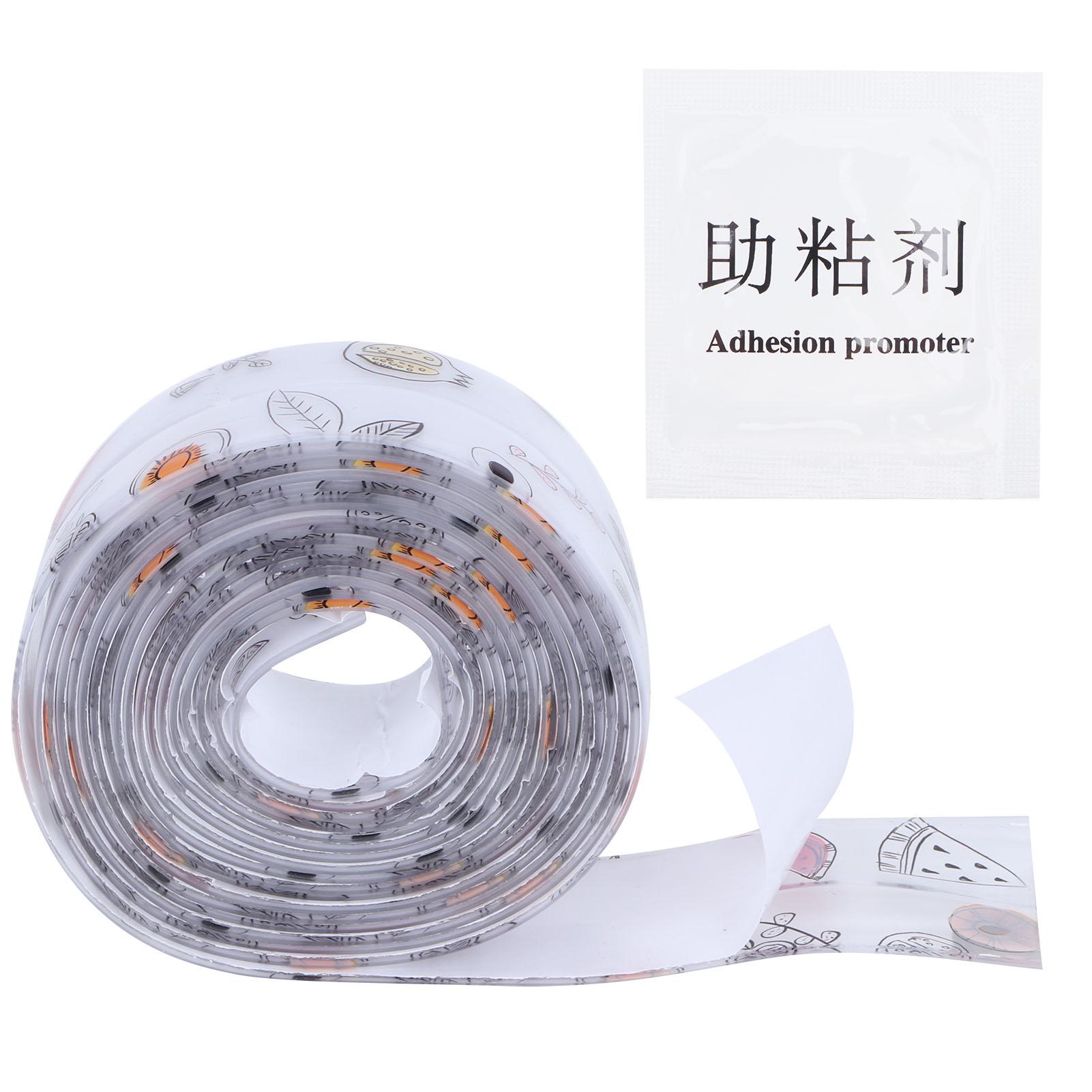 

Wall Sealing Tape Waterproof Self Adhesive Sticker Caulk Strip for Bathroom Kitchen 3.2m(Green