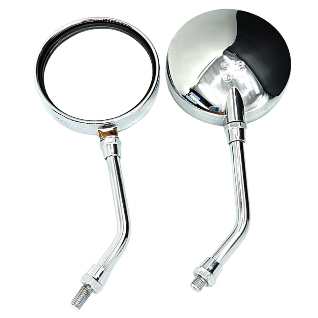 [Deepa Ribusu] Z2 Mirror, Plating Left and Right Set, 0.4 Inches (10 Mm), Positive