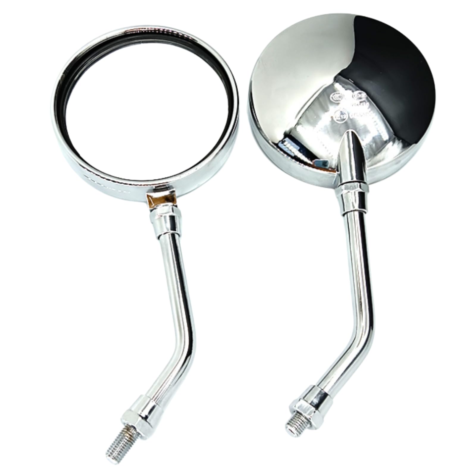 

[Deepa Ribusu] Z2 Mirror, Plating Left and Right Set, 0.4 inches (10 mm), Positive серебряный