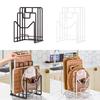 Cutting Board Storage Rack Pot Lid Holder for Plate Cutting Board Restaurant