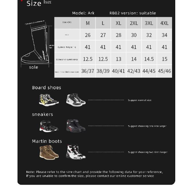 2026 NEW Unisex SCOYCO Motorcycle Rain Shoe Cover Waterproof Overboots Anti Slip Thickened Outdoor Riding Gear