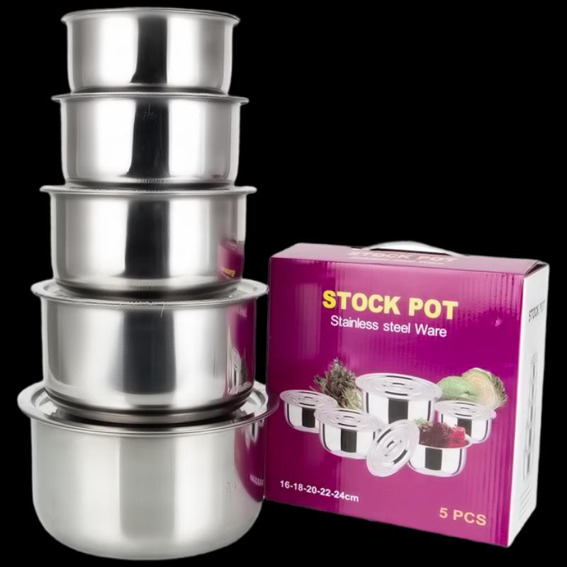 

OEING Stainless Steel Mixing Bowl Set 5-piece set