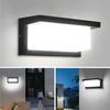 LED Vintage Rechteckige Wandleuchte Innen Außen Wasserdicht Dekorative Beleuchtung für Veranda Wohnzimmer Schlafzimmer Hof Hausdekoration