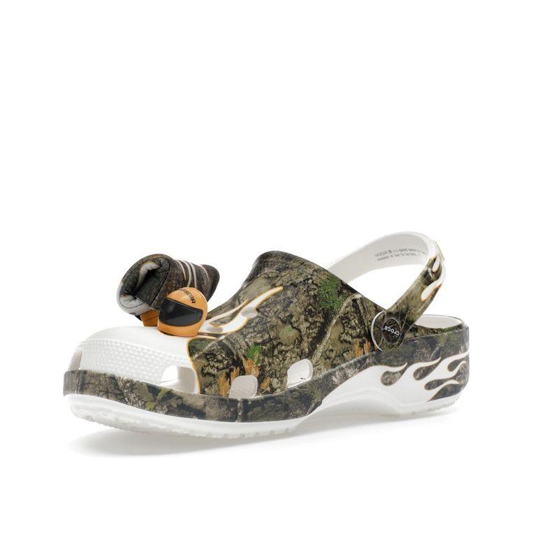 Nascar X Realtree X Crocs Classic Clog Edge Camo Unisex Sneakers Brown Multi 210827-90H