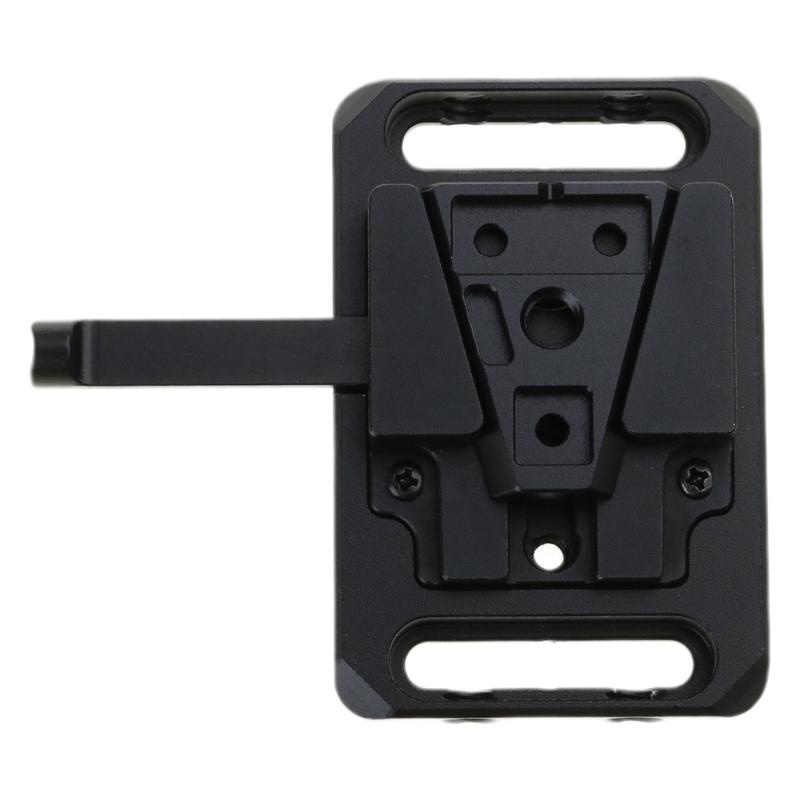 V Mount Battery Plate Rod Clamps V Lock Mount Battery Baseplate Adapter for Camera Power Supply Photography Accessories