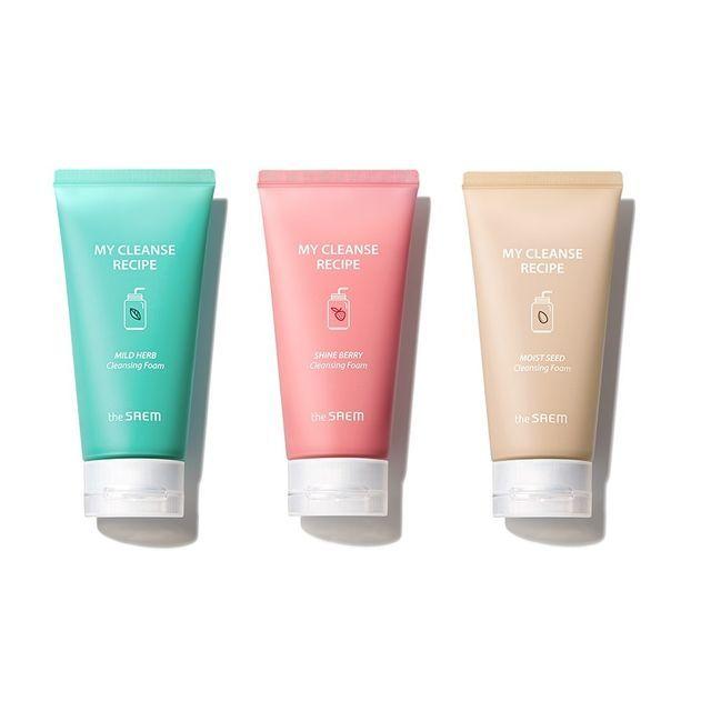 The Saem - My Cleanse Recipe Cleansing Foam - 3 Types #03 Moist Seed