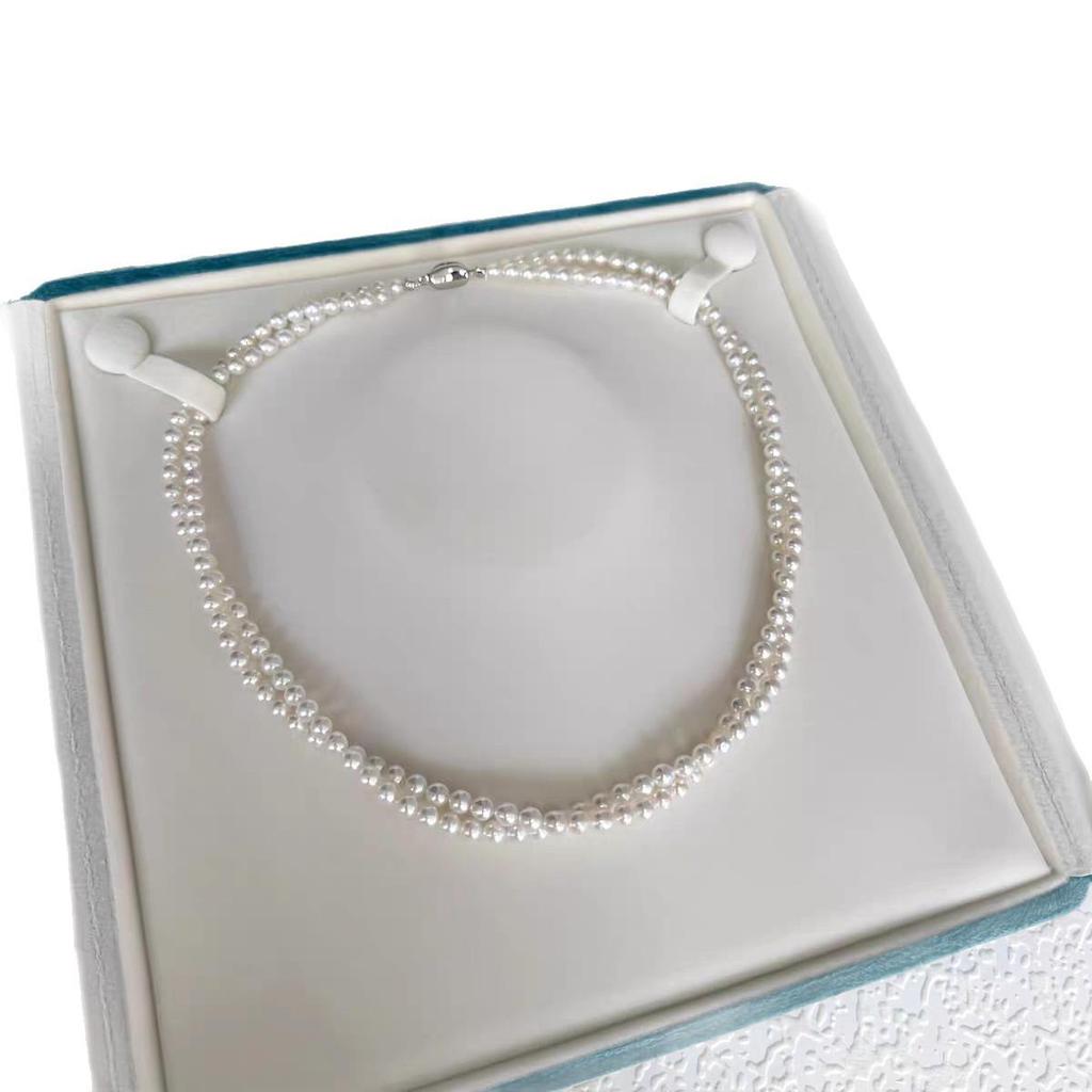 Retro Dilraba Choker with 4-5mm Freshwater Pearls and Natural Luster