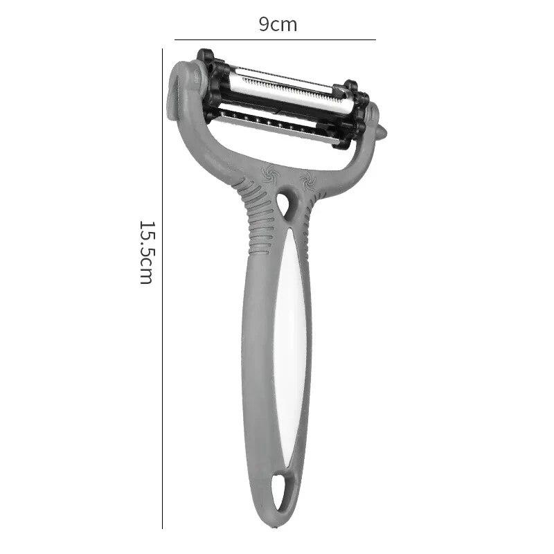 Multi-functional Peeler, Sharp Peeler, Colorful Plastic Handle, Fruit and Vegetable Peeler, Kitchen Peeler Small Tool