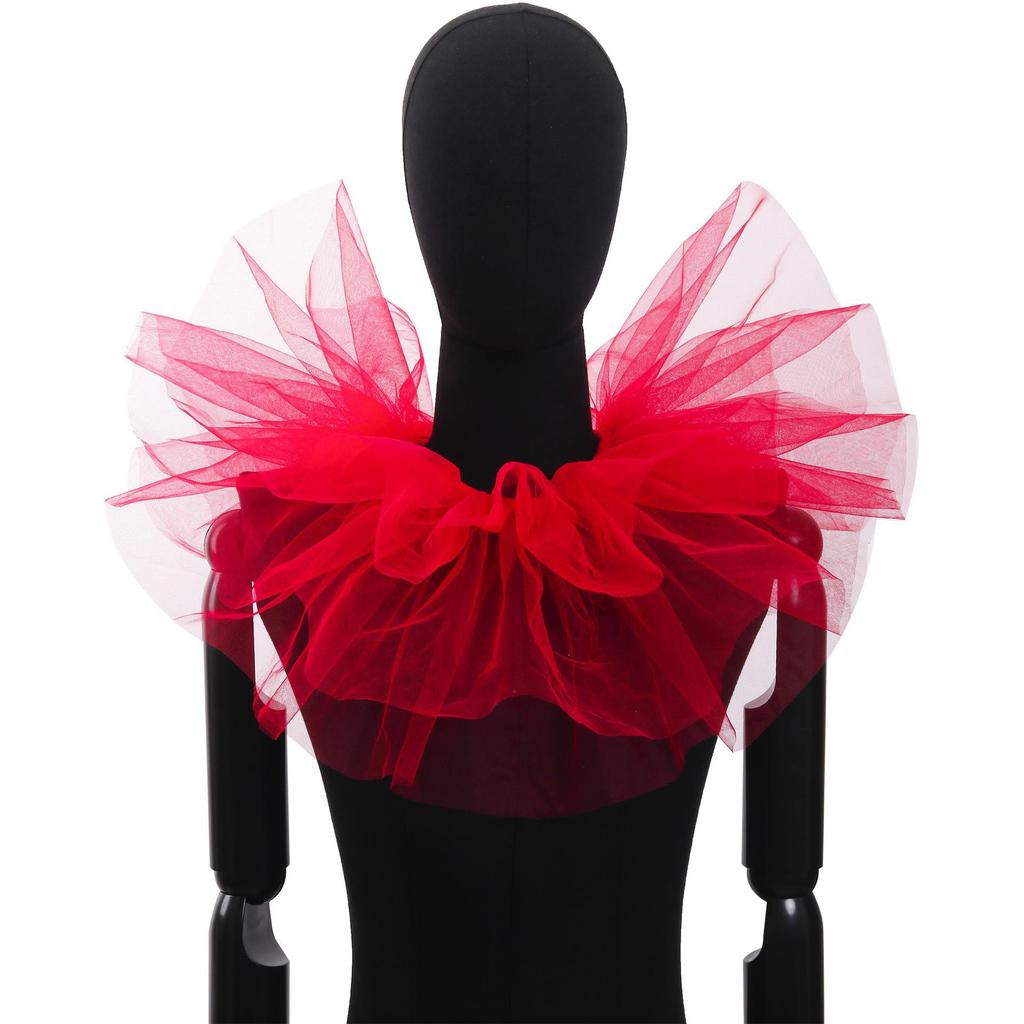 Victorian Jester Tulle Collar for Halloween or Easter Photography