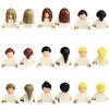 Cross-Border Compatible Girls' Lego Hair Building Blocks - Small Parts & DIY Accessories