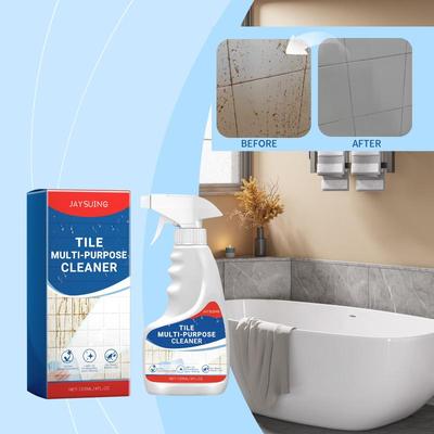 Ceramic Tile Cleaner Floor Wall Tile Polishing Maintenance Scratches Removal Brightening Toilet Descaling Tile Cleaning Spray