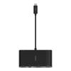 Hub USB Belkin HUB USB-C 4 en 1 (100W PD, HDMI, VGA, RJ45, USB-A)