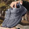 Scarpe da corsa alla moda da uomo con chiusura a strappo, comode scarpe da ginnastica traspiranti, resistenti all'usura, ammortizzate e ammortizzate
