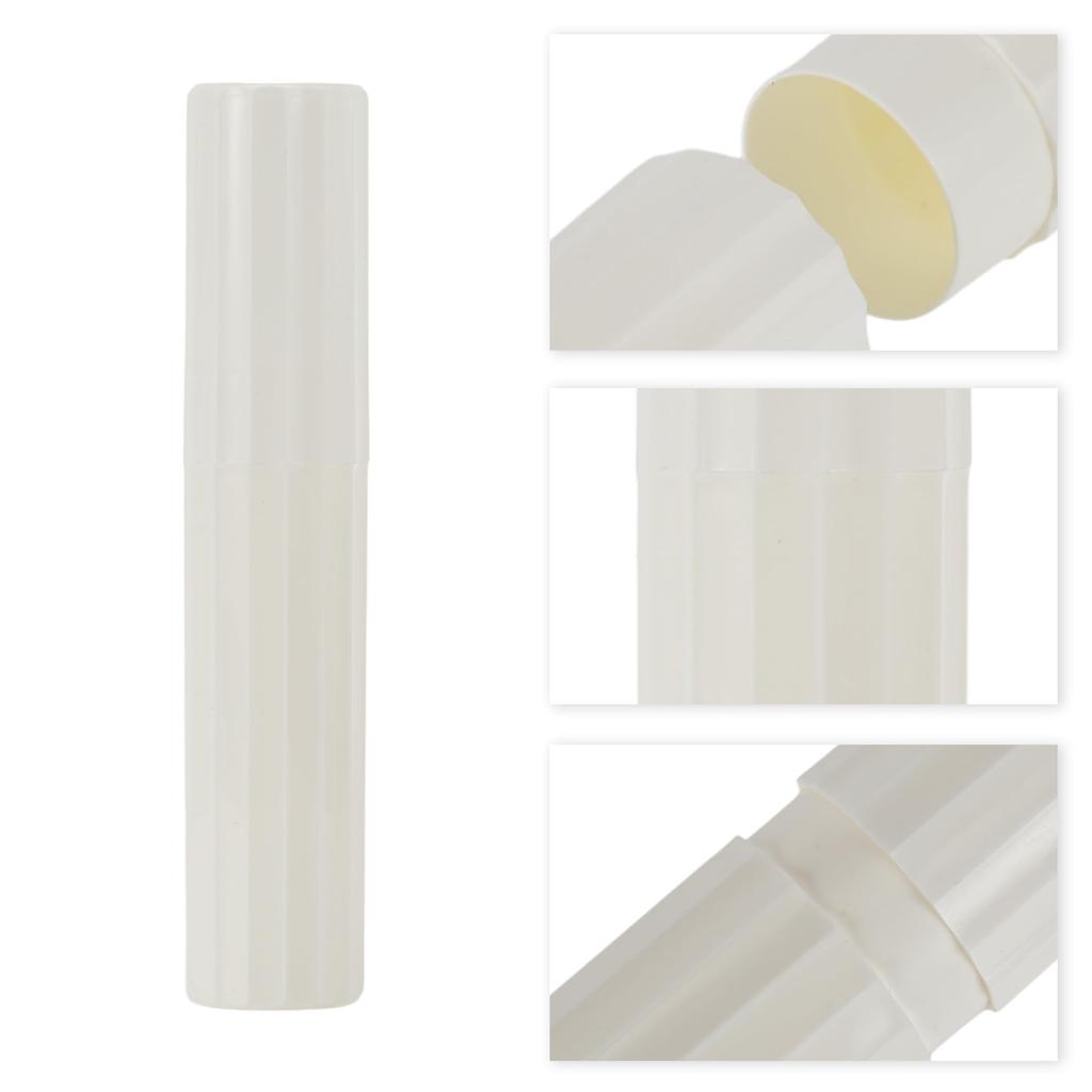 VOCOSTE Toothbrush Case Toothbrush Holder Toothbrush Toothpaste Protection Storage Case Lightweight Portable Small 2 Pieces White