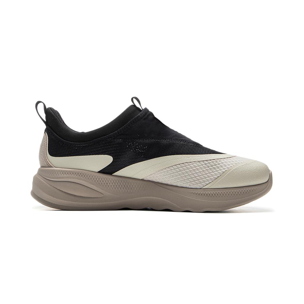 Nowe amortyzatory LiNing SOFT GO 2 Antypoślizgowe Odporne na ścieranie Oddychające Niskie Casualowe Buty Męskie Czarne Szare AGLV005-63