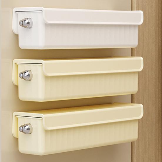 1/2Pcs Underwear Socks Storage Box Wall-Mounted Multiple Compartments Anti Dust Storage Boxes Socks Organizer