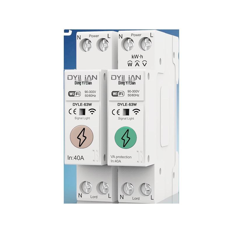 Mijia WiFi Smart Circuit Breaker: Remote Control & Wireless On/Off Switch with Metering.