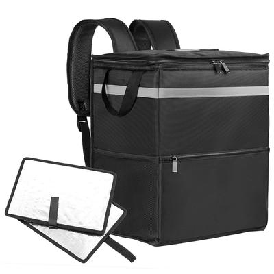 Naokin Uber Eats Delivery Bag, Large Capacity, Insulated Backpack, Pizza Pouch, Sushi Bag, with