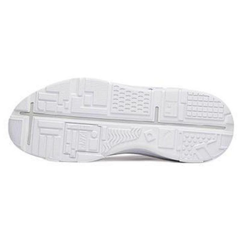Anta At91 Fabric Synthetic Leather Shock Absorbing Non-Slip Low-Top Running Shoes Women Sneakers Anta-White 122148851-1