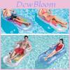 Aufblasbares Schwimmbett aus PVC für Wasserlounge und Strandentspannung