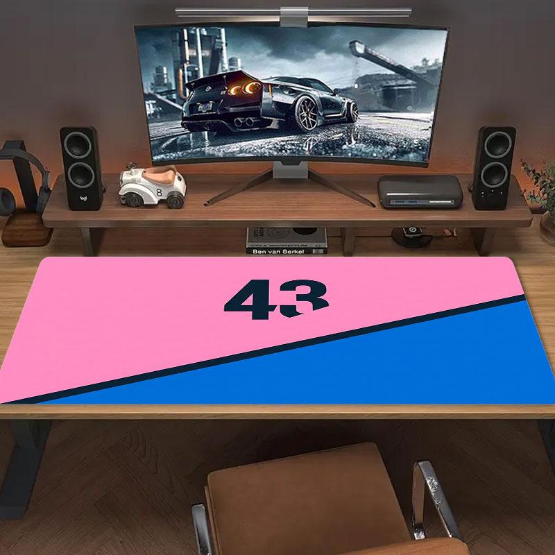 Alpine F1 Large Size Mouse Pad Large Gaming Table Cushion Non-slip Laptop Tablet Big Mousepad XXL Mat Mini PC Playmat With Lock Edge