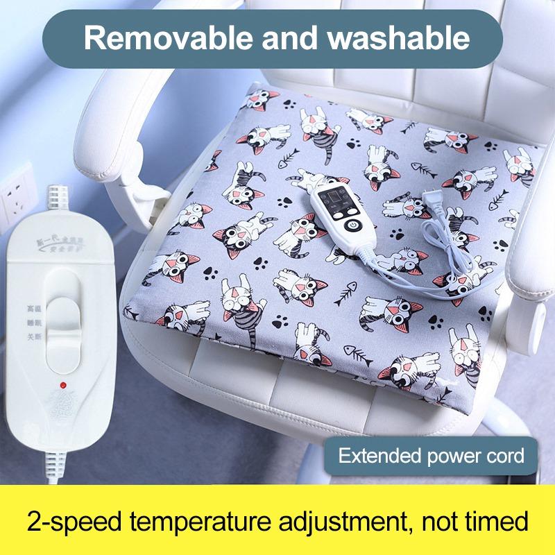 

Электрическая подушка сиденья Съемная и моющаяся Многофункциональная подушка сиденья с подогревом Офисная домашняя электрическая подушка сиденья Маленькое электрическое одеяло