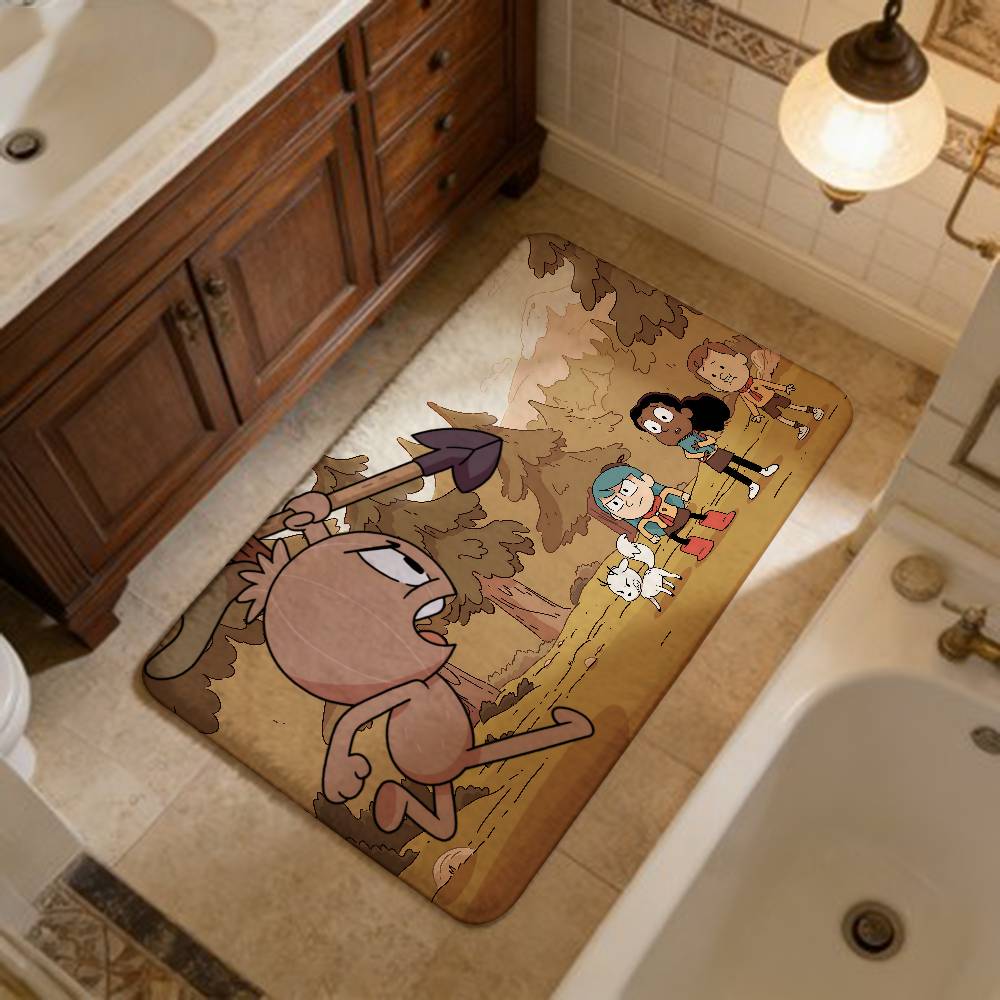

Cartoon Animated H-Hilda Floor Mat Rectangle Anti-slip Home Soft Badmat Front Door Indoor Outdoor Mat Welcome Doormat 40x60cm