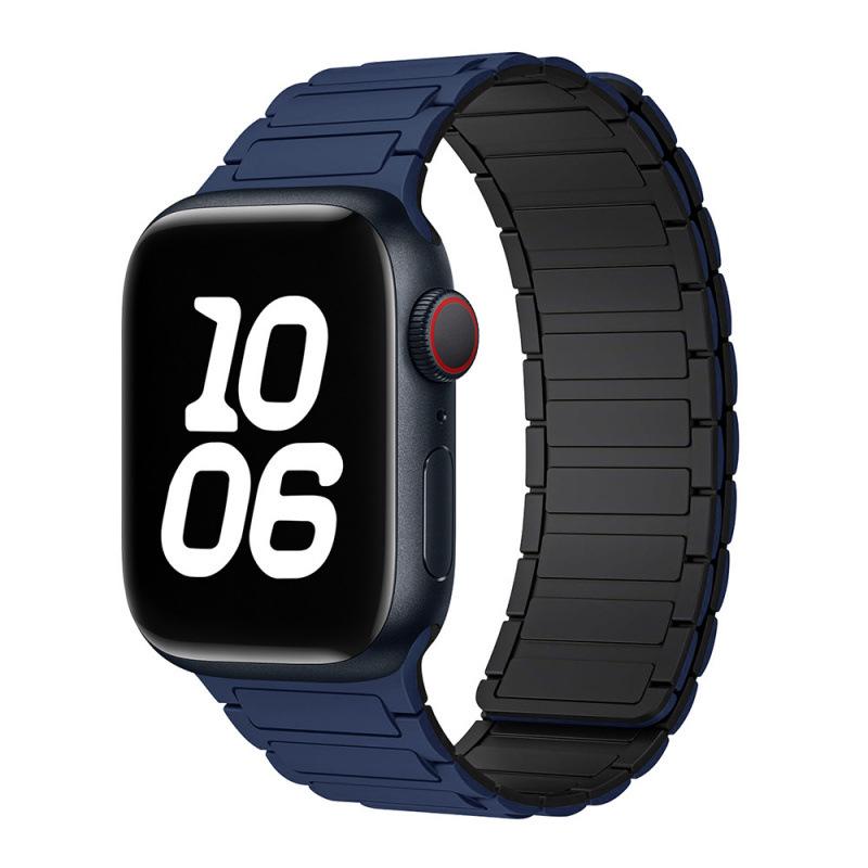 Zhang Jingyi Magnetisches Silikonarmband für Apple Watch S9/8/iWatch10 Ultra