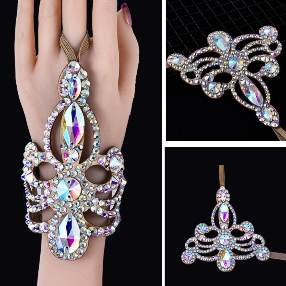 Handmade Belly Dance Bracelet Sparkle Shine Dancer Costume Accessory Stage Show