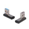 2Pcs/pack USB 3.0 To USB C 90 Degree Bend Adapter Convenient Connection For Computer Tablet Mobile Accessories