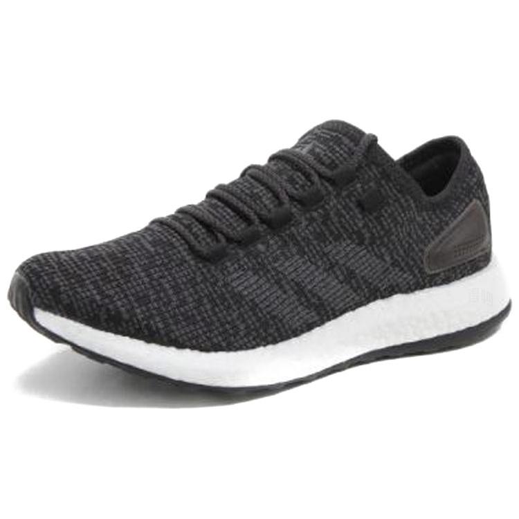 adidas Pure Boost 2017 Rezistente la Alunecare Ușoare Antiderapante Ușoare Partea Joasă Pantofi Sport Casual Unisex Negru Alb S77190