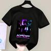 K-POP Demon Hunter Girl Group Unisex Cotton T-Shirt - Kids' Summer Short Sleeve Round Neck Top
