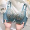Lingerie Women's Sexy Large-sized Bra Lace Gathering Bra Top Support Adjustable Bra