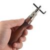A44Z-Rainuroir et Biseauteur de Bord réglables Solides pour Couture et Marquage de Bordures Kits de Maroquinerie pour Coudre Outil de Maroquinerie pour Plier le Cuir
