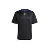 HIIT T Shirts Men's Black Crew Neck Moderate IB7915