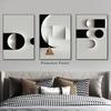 Abstract Geometric Canvas Wall Art Minimalist Black and White Geometric Poster Prints Modern Abstract Geometric Canvas Black and White Grey Abstract