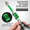 Magnetic Spring Screwdriver Bit With Spring Impact Batch Head  For Household Technician Work