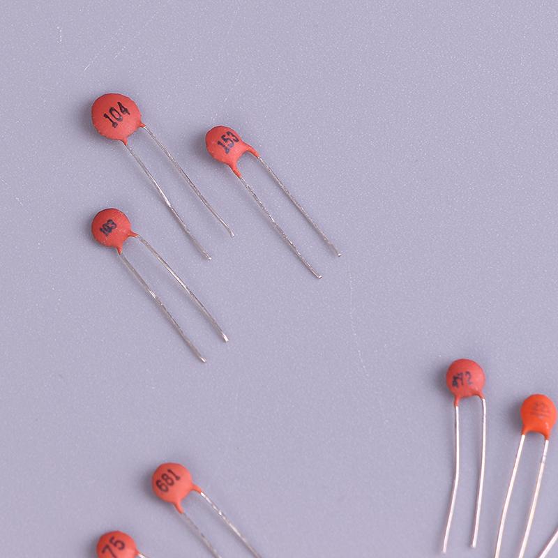 300Pcs 30Values 2Pf-0.1Uf Ceramic Capacitor Assorted Kit Assortment Set  Sale