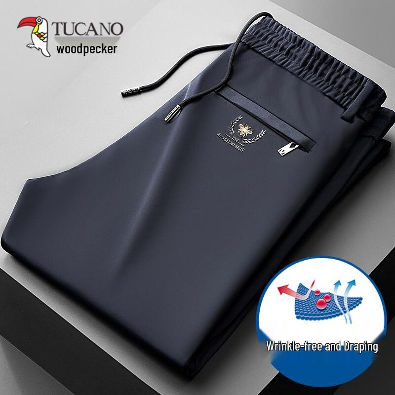 TUCANO Men s Spring Summer Casual Straight-Fit Pants 4XL