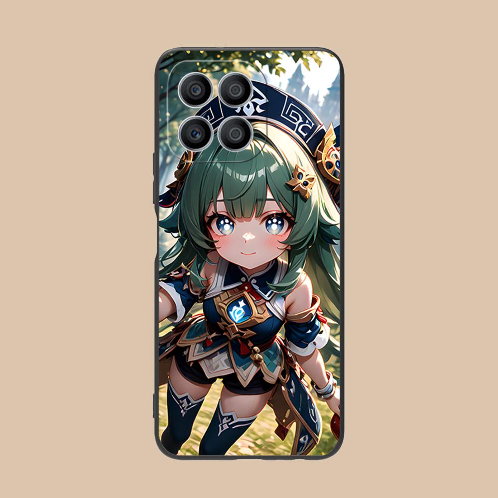 

HSR Huohuo Matte TPU Mobile Phone Case for Honor 90 80 70 60 50 30 20 10 9 8 7 Pro S SE Lite 5G Colorful Printing Cover Honor 8