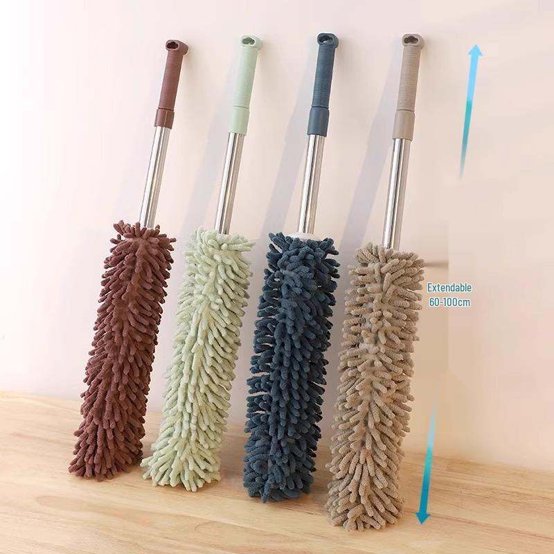 Retractable Feather Duster for Efficient Dust and Ash Removal - Perfect for Ceiling and Household Cleaning