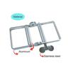Premium Heavy Duty Stainless Steel Toothpaste Paint Tube Presser,Multi-Purpose Cosmetic & Medicine Roller Tool for H