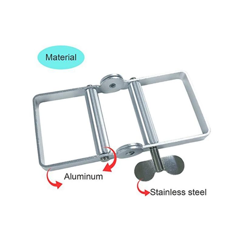 Premium Kraftig Tannkrem Malingstube Klemmer i Rustfritt Stål, Flerbruks Kosmetikk & Medisin Rulleverktøy for H