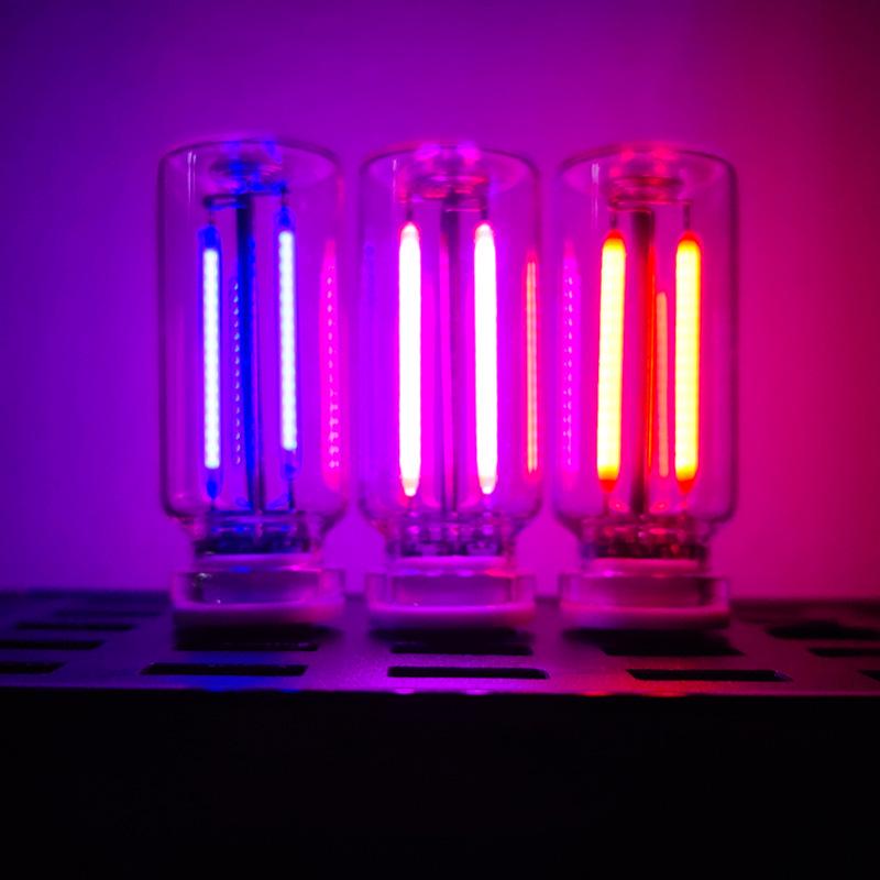 USB LED Multi-functional Ambient Night Light - Luminous Glass Bedside Lamp