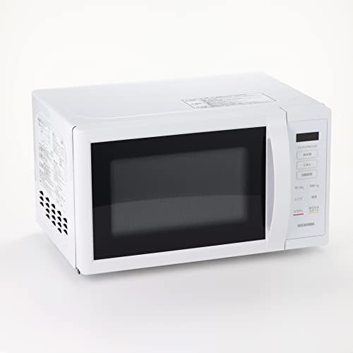 Iris Ohyama Countertop Microwave Oven 17L Turntable Hertz Free Single Function Nationwide Compatible Living Alone New Life IMB-T178-W White