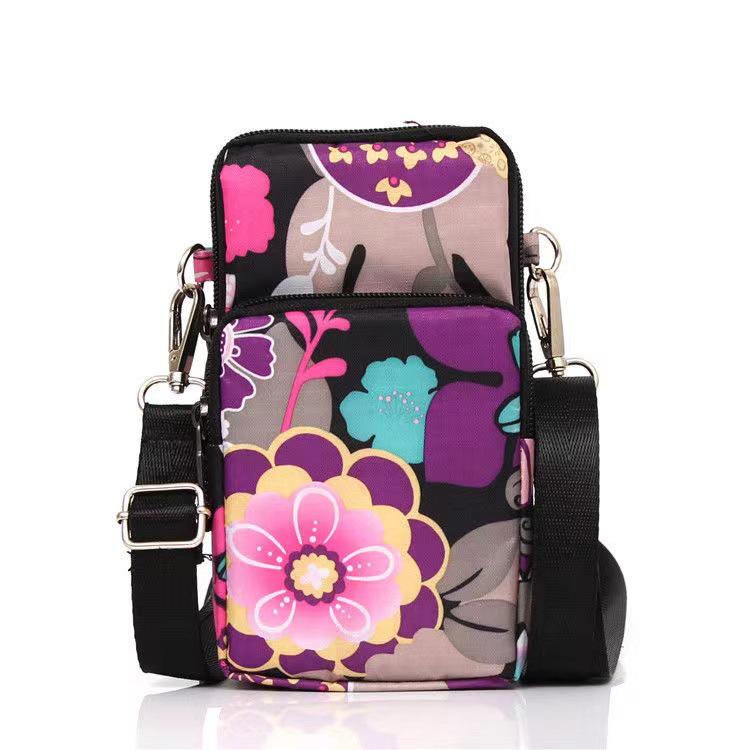 Women's Crossbody Phone Pouch: Lightweight Mini Coin Purse, Neck & Wrist Bag for Running and Sports.
