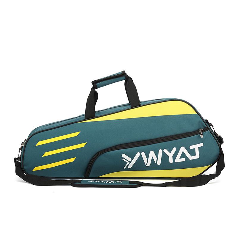 2020 Korean Style Badminton Backpack, Double/Single Shoulder, Holds 3 Rackets, Unisex, Student Edition.