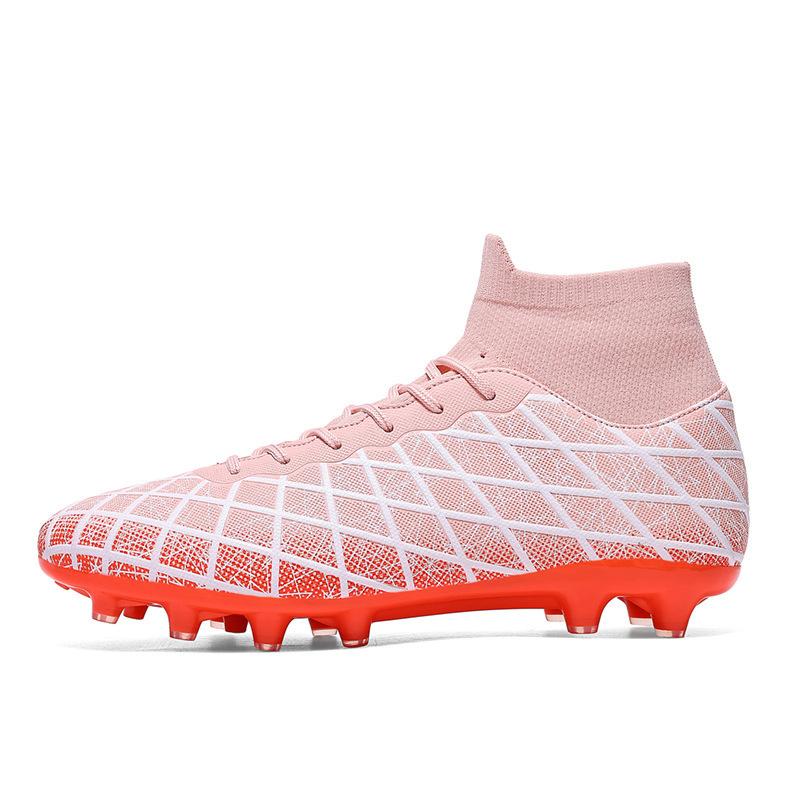 High-top football shoes 2025 men's and women's adult children's competition training shoes TF broken nails AG long nails short nails sneakers