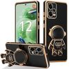 Vāciņš - Xiaomi - Redmi Note 12 5G - Mīksts silikons - Regulējams statīvs - 3D astronauts