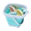 Beach Toys Set Collapsible Sand Bucket and Shovels Set Interactive Kids Sand Toys for Beach Party   Activities